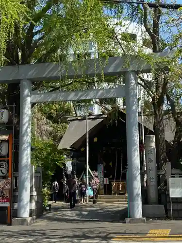波除神社（波除稲荷神社）の鳥居