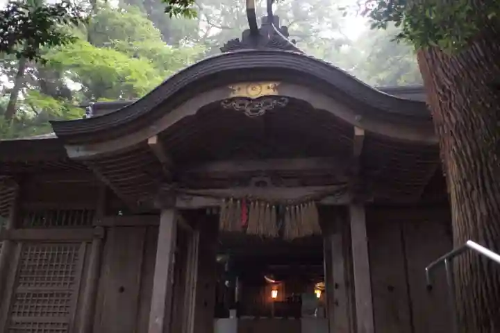 槵觸神社の本殿・本堂