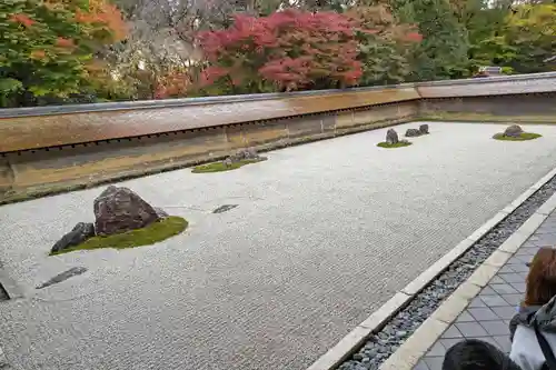 龍安寺の庭園