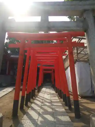 品川神社の鳥居
