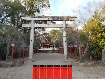 市原稲荷神社の鳥居