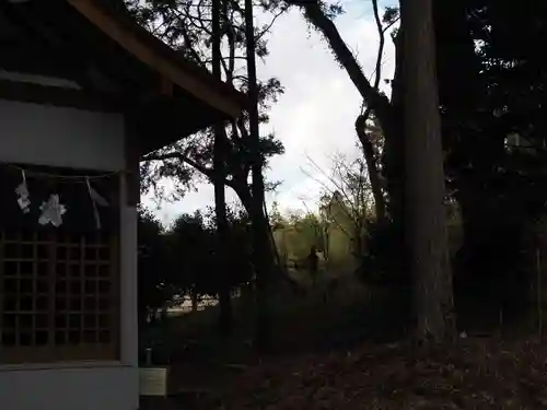 須山浅間神社の景色