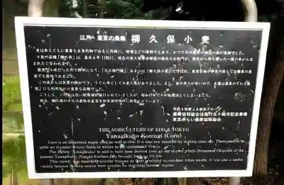 柳窪天神社（黒目川天神社）　(東京都)