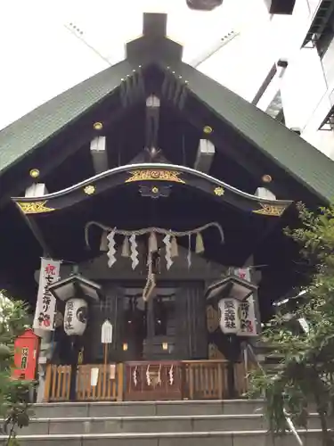 築土神社の本殿・本堂
