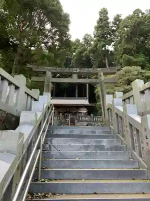 楡木神社の鳥居