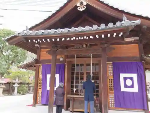 警固神社の本殿