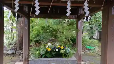 赤坂氷川神社の手水舎