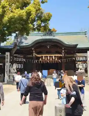 石切劔箭神社の本殿・本堂