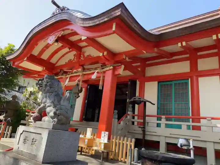 戸部杉山神社の本殿・本堂