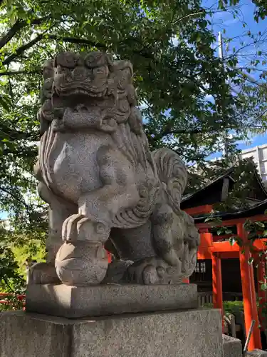 六孫王神社の狛犬