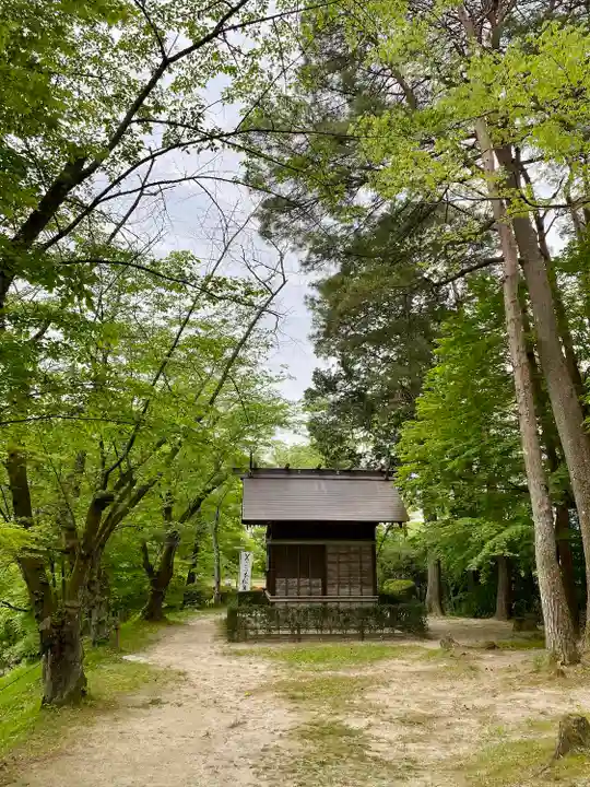 丹羽霊神社(丹羽霊祠殿)(福島県)