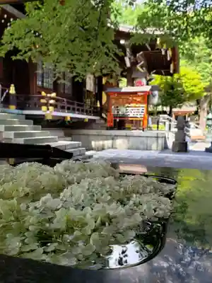 熊野神社の手水舎