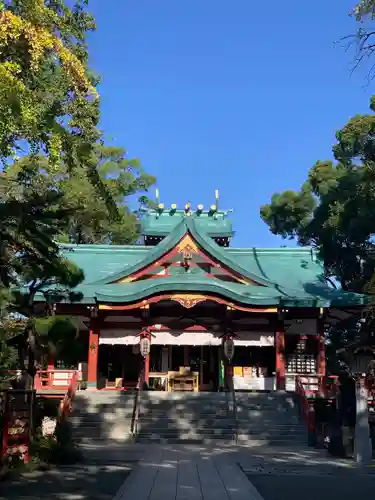 多摩川浅間神社の本殿・本堂