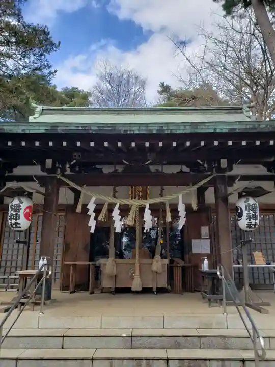 下高井戸八幡神社の本殿・本堂