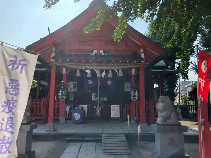 葛飾氷川神社の本殿・本堂