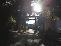 神明社の鳥居