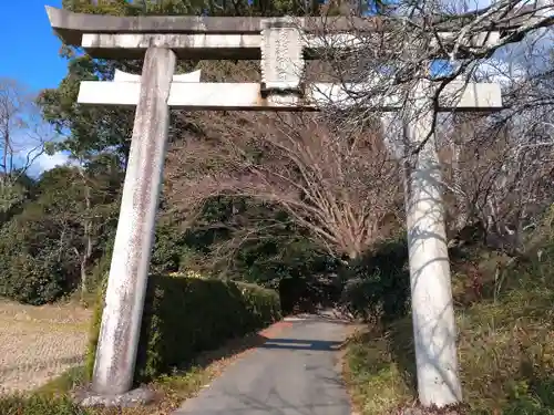 夜都伎神社の鳥居