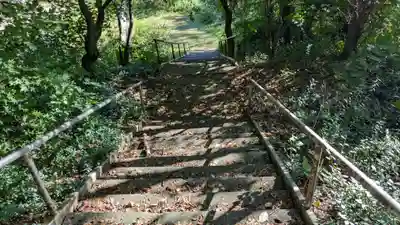 滝の不動尊の庭園