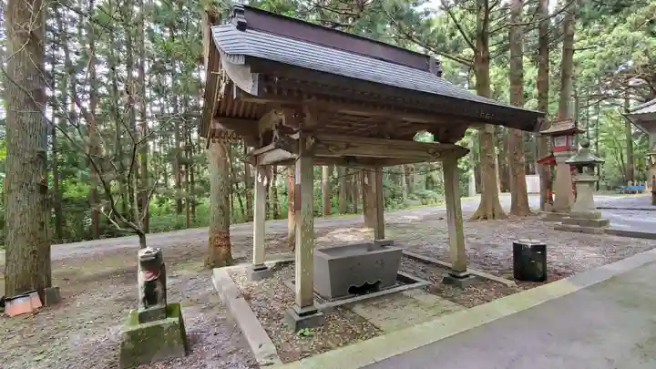 竹駒神社の手水舎