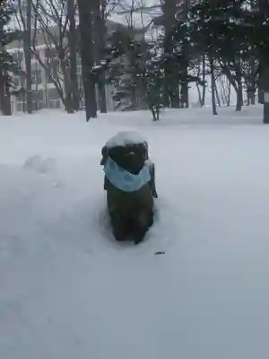 北広島市総鎮守 廣島神社の狛犬