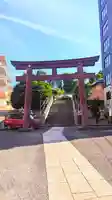 白金氷川神社の鳥居