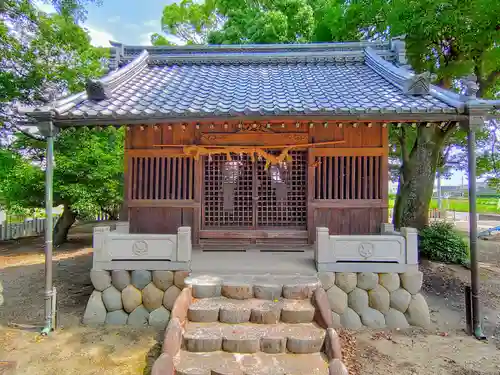 削栗神社（千秋町勝栗）の本殿・本堂