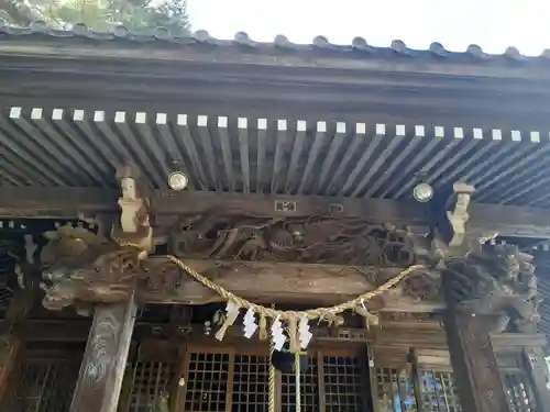 温泉神社の本殿