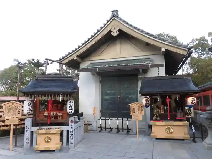 地主神社のその他建物