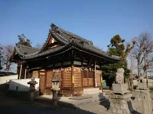 社宮司社の本殿・本堂