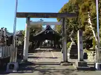 熊野社(萩原町花井方)の鳥居