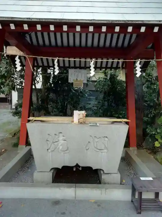 秋葉神社の手水舎