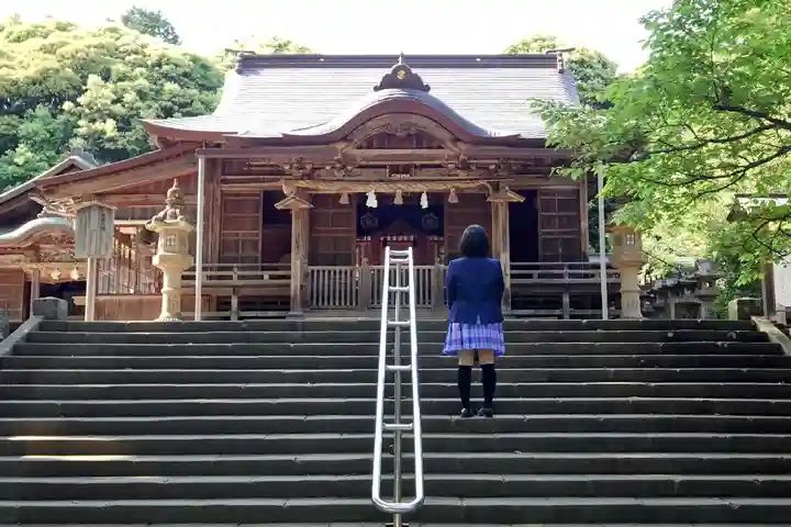 平濱八幡宮の本殿・本堂