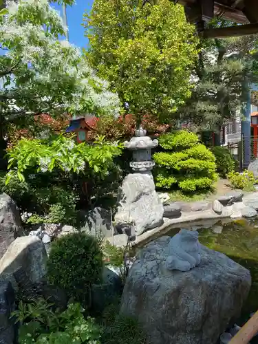 尾張猿田彦神社の庭園