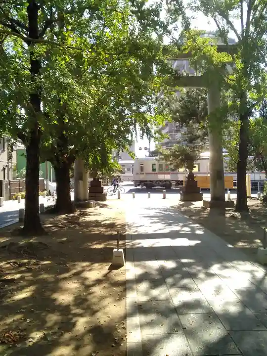 葛飾八幡宮の周辺