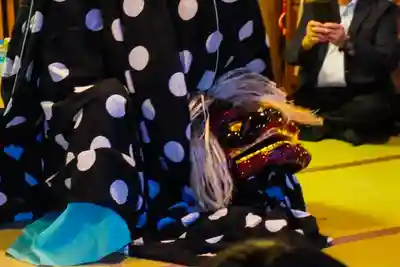 尻岸内八幡神社のお祭り