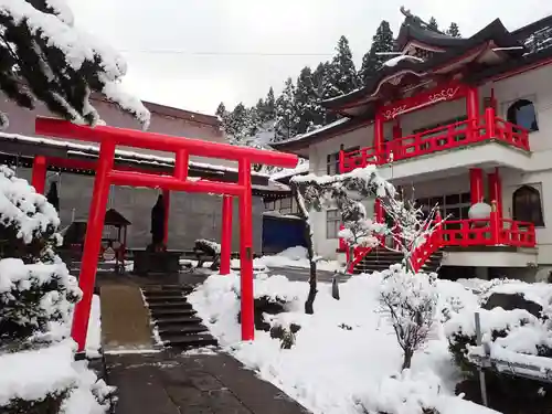 白狐山光星寺の鳥居