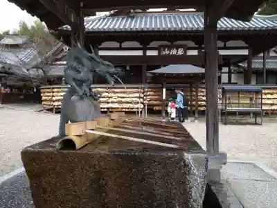 安倍文殊院 の手水舎