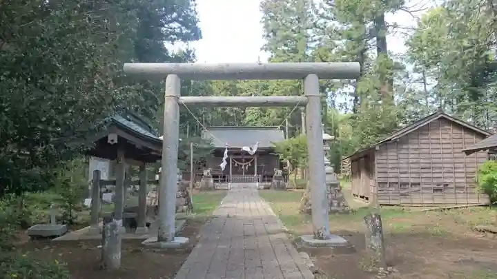 荒橿神社の鳥居
