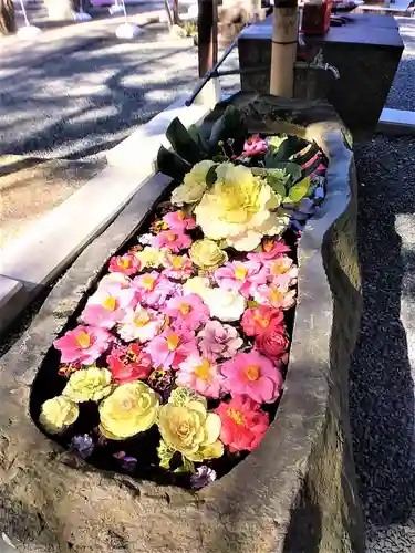 福母八幡宮の手水舎