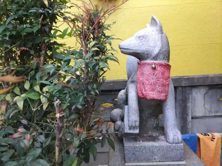 櫻株稲荷神社(水戸屋稲荷)の狛犬