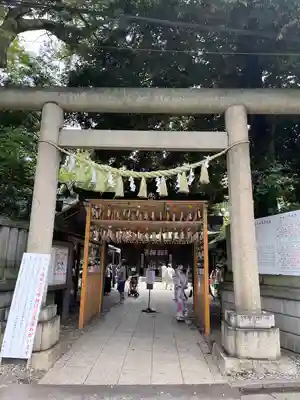 川越氷川神社の鳥居