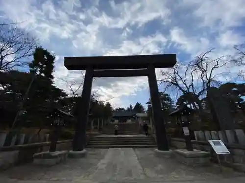 開成山大神宮の鳥居