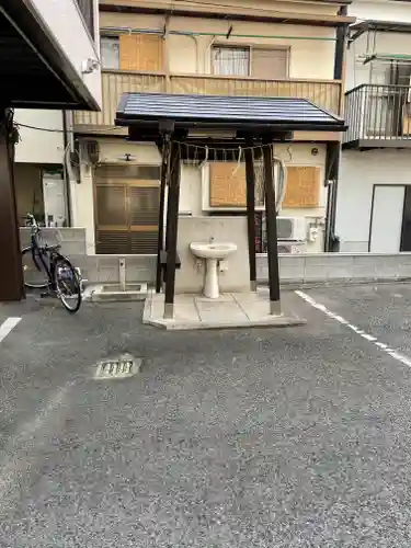 中村八幡神社の手水舎