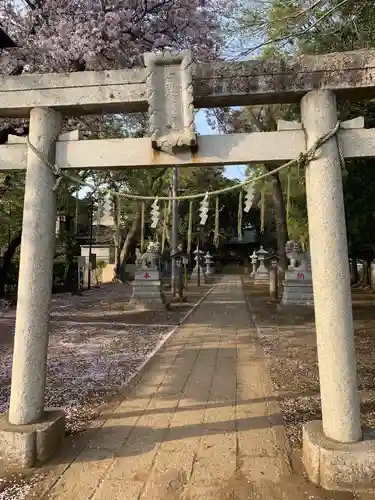 譽田八幡神社の鳥居