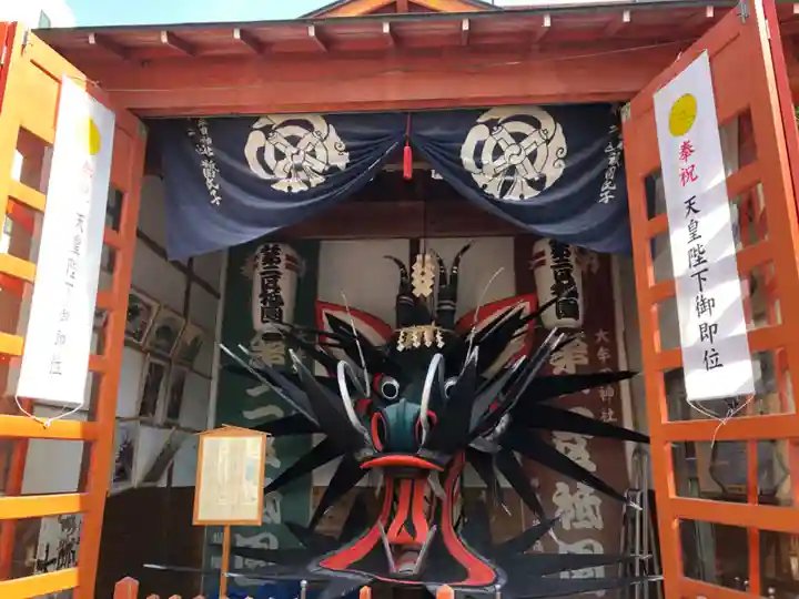 大牟田神社の狛犬