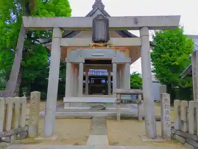 神明社(久地野)の鳥居