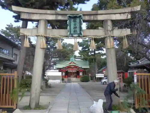 港住吉神社（住吉大社境外末社）の鳥居