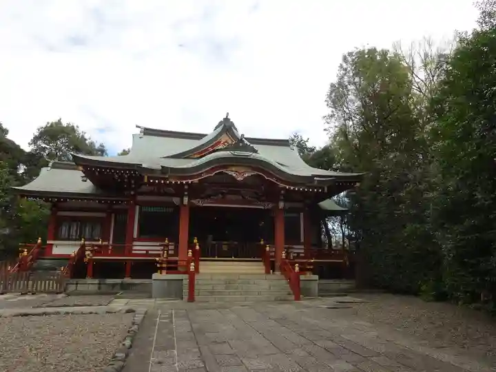 武蔵野八幡宮の本殿・本堂