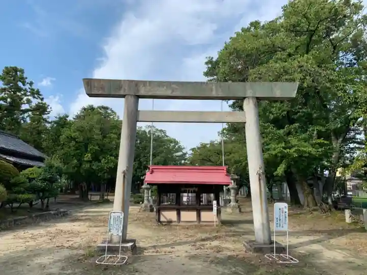 坂手神社の鳥居