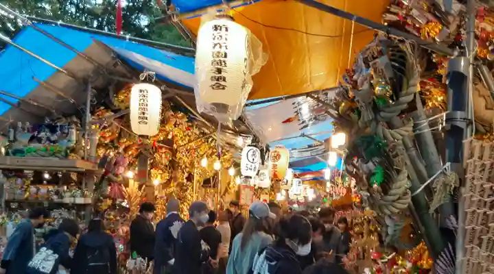 花園神社のお祭り
